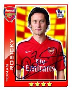 2009-10 Topps Premier League 2010 #17 Tomas Rosicky Front