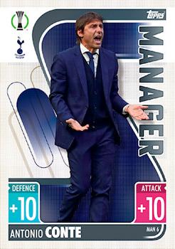 2021-22 Topps Match Attax Champions & Europa League Extra - Manager #MAN6 Antonio Conte Front