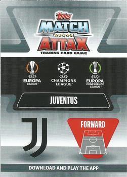 2021-22 Topps Match Attax Champions & Europa League Extra - Squad Update Crystal #SU33 Moise Kean Back