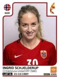 2017 Panini UEFA Women's EURO 2017 The Netherlands Stickers #45 Ingrid Schjelderup Front
