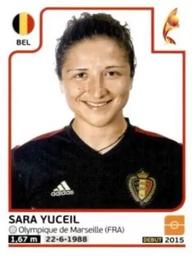 2017 Panini UEFA Women's EURO 2017 The Netherlands Stickers #90 Sara Yuceil Front