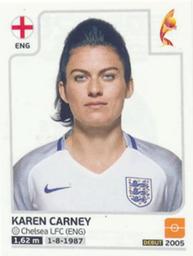 2017 Panini UEFA Women's EURO 2017 The Netherlands Stickers #267 Karen Carney Front