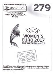 2017 Panini UEFA Women's EURO 2017 The Netherlands Stickers #279 Emma Mitchell Back