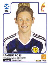 2017 Panini UEFA Women's EURO 2017 The Netherlands Stickers #285 Leanne Ross Front
