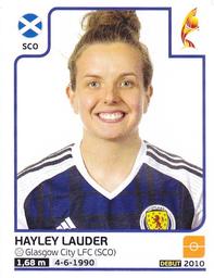 2017 Panini UEFA Women's EURO 2017 The Netherlands Stickers #287 Hayley Lauder Front