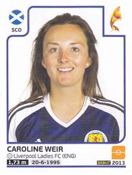 2017 Panini UEFA Women's EURO 2017 The Netherlands Stickers #288 Caroline Weir Front