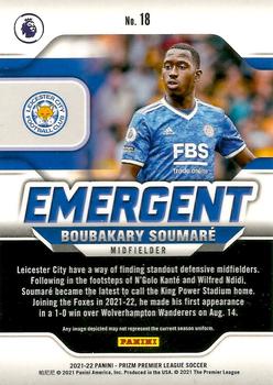 2021-22 Panini Prizm Premier League - Emergent #18 Boubakary Soumare Back