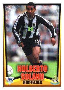 2001 Topps F.A. Premier League Mini Cards (Nestle Cereal) #16 Nolberto Solano Front