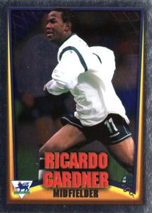 2001 Topps F.A. Premier League Mini Cards (Nestle Cereal) - Silver foil #6 Ricardo Gardner Front