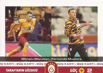 2021-22 Odyak Galatasaray - Power #NNO Olimpiu Morutan / Fernando Muslera Front