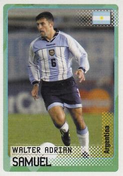 2002 Panini Road to the FIFA World Cup 2002 #40 Walter Adrian Samuel Front