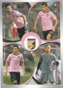 2016-17 Panini Calciatori Stickers #391 Josip Posavec / Siniša Andelković / Ivaylo Chochev / Ilija Nestorovski Front