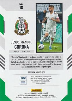 2021-22 Score FIFA #10 Jesus Manuel Corona Back