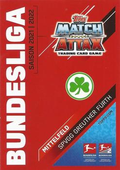 2021-22 Topps Match Attax Bundesliga Extra #524 Paul Seguin Back