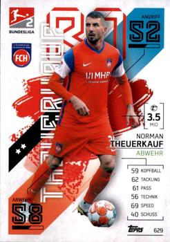 2021-22 Topps Match Attax Bundesliga Extra #629 Norman Theuerkauf Front
