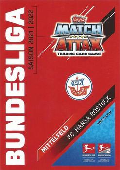 2021-22 Topps Match Attax Bundesliga Extra #677 Nik Omladic Back