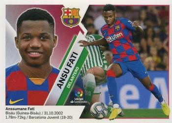 2019-20 Panini LaLiga Santander Este Stickers - FC Barcelona #13 BIS Ansu Fati Front