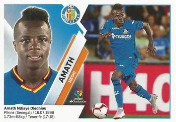 2019-20 Panini LaLiga Santander Este Stickers - Getafe CF #12 Amath Ndiaye Front