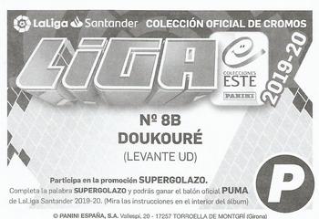 2019-20 Panini LaLiga Santander Este Stickers - Levante UD #8B Cheick Doukouré Back