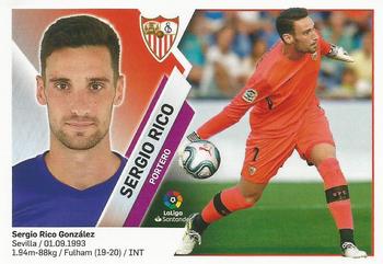 2019-20 Panini LaLiga Santander Este Stickers - Sevilla FC #2 Sergio Rico Front