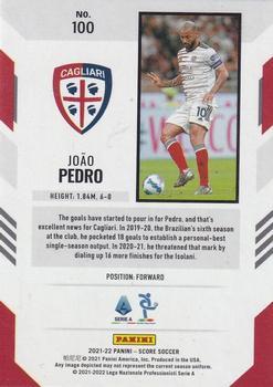 2021-22 Score Serie A - Red Lava #100 Joao Pedro Back