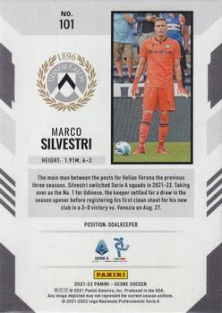2021-22 Score Serie A - Red Lava #101 Marco Silvestri Back