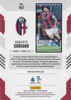 2021-22 Score Serie A - Red Lasers #167 Roberto Soriano Back