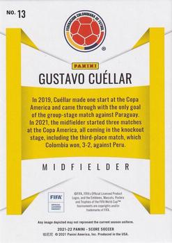 2021-22 Score FIFA - Game Face #13 Gustavo Cuellar Back