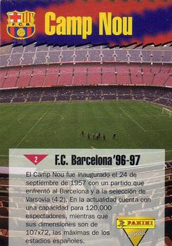 1996-97 F.C. Barcelona #2 Camp Nou Back