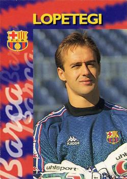 1996-97 F.C. Barcelona #34 Lopetegui Front