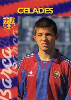1996-97 F.C. Barcelona #35 Celades Front