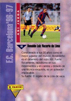 1996-97 F.C. Barcelona #44 Ronaldo Back