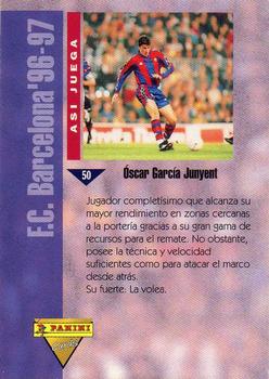 1996-97 F.C. Barcelona #50 Óscar Back