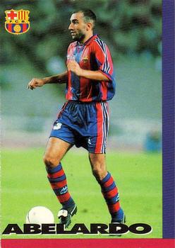 1996-97 F.C. Barcelona #63 Abelardo Front