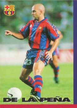 1996-97 F.C. Barcelona #80 De La Peña Front