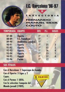 1996-97 F.C. Barcelona #81 Couto Back