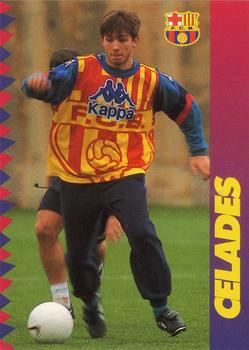 1996-97 F.C. Barcelona #107 Celades Front