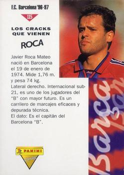1996-97 F.C. Barcelona #115 Roca Back