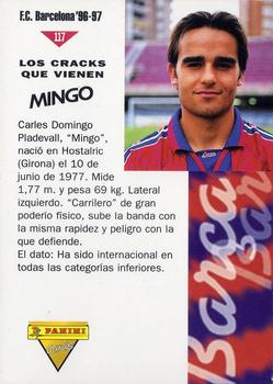 1996-97 F.C. Barcelona #117 Mingo Back