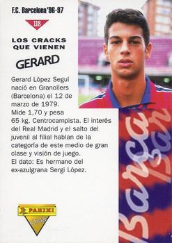 1996-97 F.C. Barcelona #118 Gerard Back