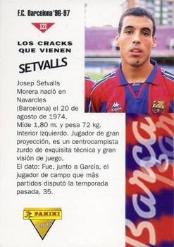 1996-97 F.C. Barcelona #121 Setvalls Back
