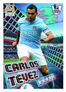 2010-11 Topps Premier League 2011 #242 Carlos Tevez Front