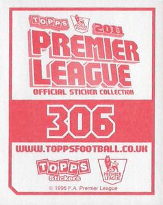 2010-11 Topps Premier League 2011 #306 Danny Collins Back