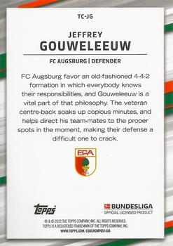 2021-22 Topps Bundesliga - Team Captains #TC-JG Jeffrey Gouweleeuw Back