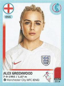 2022 Panini UEFA Women's Euro England 2022 Stickers #38 Alex Greenwood Front