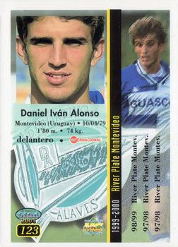 2000-01 Mundicromo Las fichas de la Liga 2001 #123b Ivan Alonso Back
