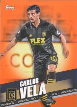 2022 Topps MLS - Orange #2 Carlos Vela Front