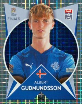 2022-23 Topps Road to UEFA Nations League Finals Sticker Collection #95 Albert Gudmundsson Front