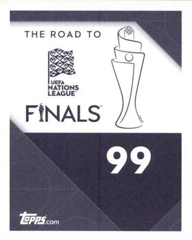 2022-23 Topps Road to UEFA Nations League Finals Sticker Collection #99 Birger Meling Back