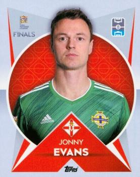 2022-23 Topps Road to UEFA Nations League Finals Sticker Collection #165 Jonny Evans Front